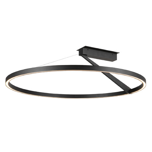 Kuzco Lighting Kuzco Lighting Roda Black LED Semi-Flushmount Light SF27731-BK-3WCCT-UNV