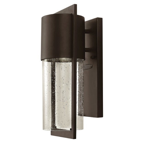Hinkley Seeded Glass LED Outdoor Wall Light Bronze by Hinkley Lighting 1320KZ-LED