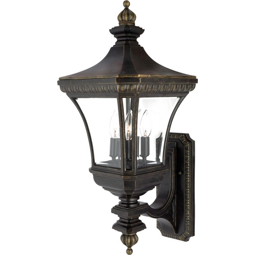 Quoizel Lighting Devon Outdoor Wall Light in Imperial Bronze by Quoizel Lighting DE8960IB