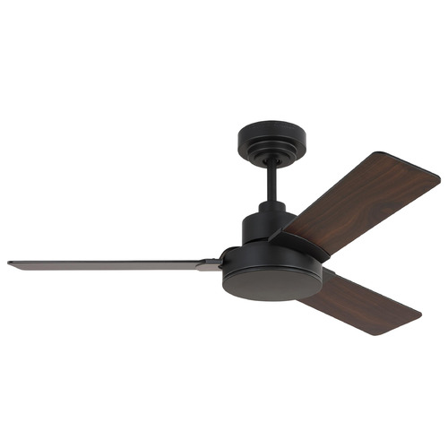 Generation Lighting Fan Collection Jovie 52 Midnight Black Fan by Generation Lighting Fan Collection 3JVR44MBK