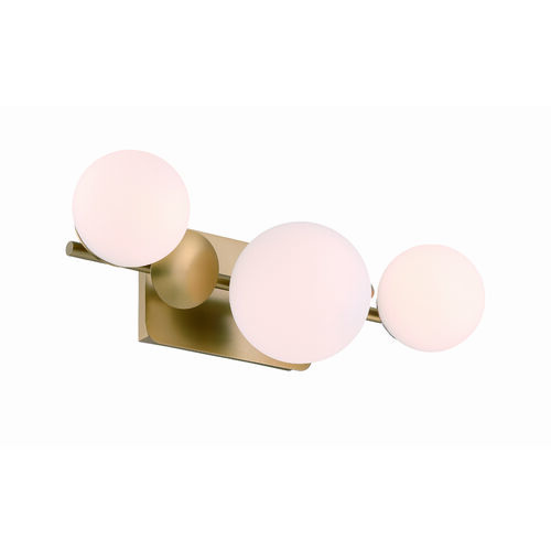 Eurofase Lighting Vine 3-Light LED Vanity Light in Gold by Eurofase Lighting 49085-013