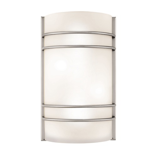 Access Lighting Artemis Brushed Steel LED Sconce by Access Lighting 20416LEDD-BS/OPL