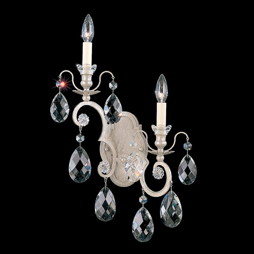 Schonbek Lighting Renaissance Antique Silver Sconce by Schonbek Lighting 3757-48