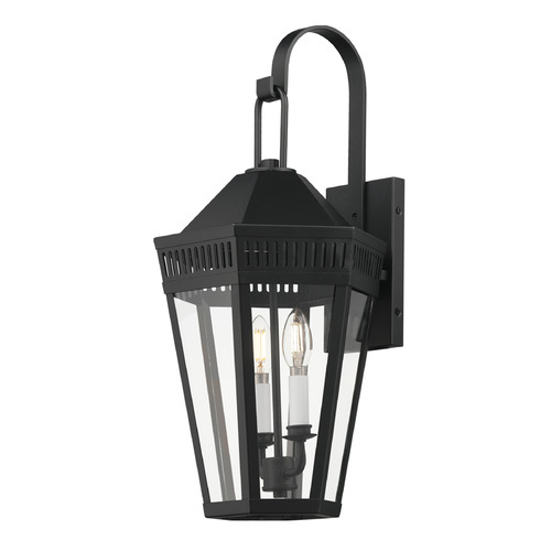 Maxim Lighting Oxford Black Outdoor Wall Light by Maxim Lighting 30594CLBK