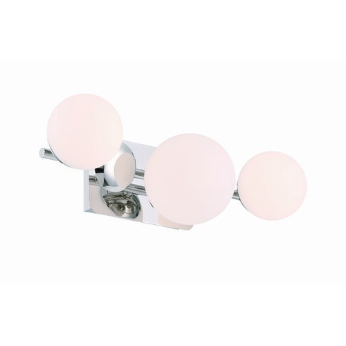 Eurofase Lighting Vine 3-Light LED Vanity Light in Polished Nickel by Eurofase Lighting 49085-020