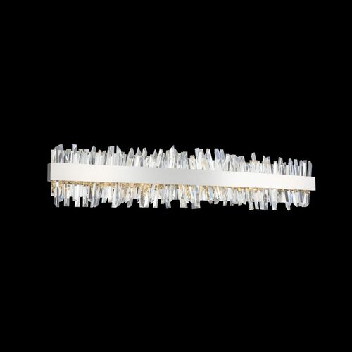 Allegri Lighting Glacier 38-Inch LED ADA Bath Light in Chrome by Allegri Crystal 030234-010