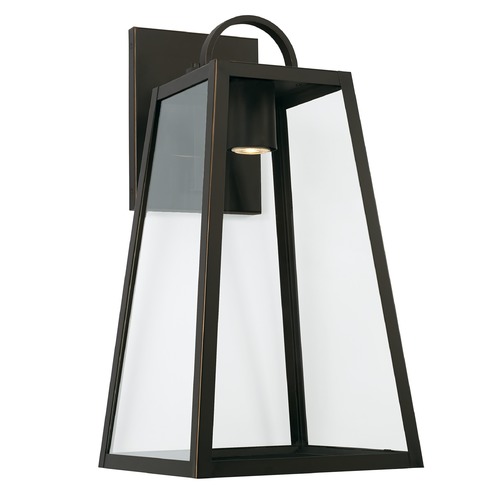 Capital Lighting Leighton 23.25-Inch Oiled Bronze LED Outdoor Wall Light by HomePlace by Capital Lighting 943713OZ-GL