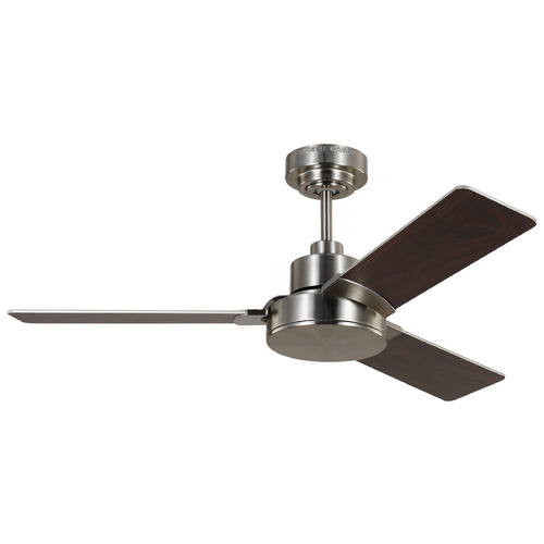 Generation Lighting Fan Collection Jovie 44 LED Brushed Steel Fan by Generation Lighting Fan Collection 3JVR44BS