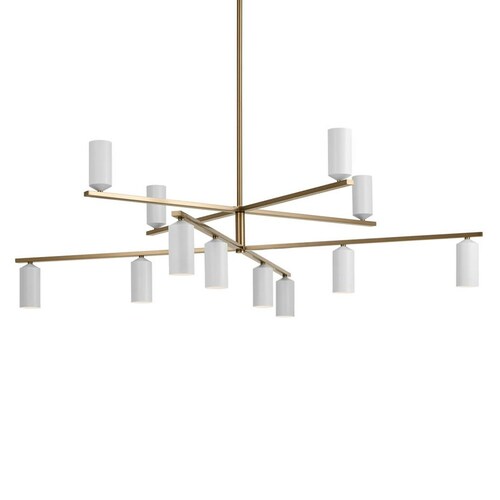 Kichler Lighting Gala Champagne Bronze LED Chandelier by Kichler Lighting 52533CPZWH