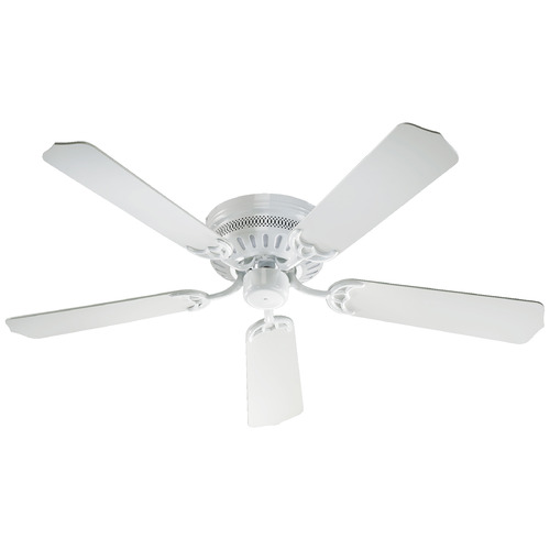 Quorum Lighting Custom Hugger White Ceiling Fan Without Light by Quorum Lighting 11525-6