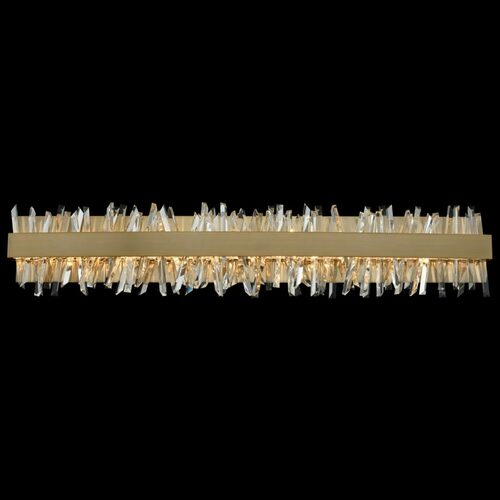 Allegri Lighting Glacier 38-Inch LED ADA Bath Light in Gold by Allegri Crystal 030234-038