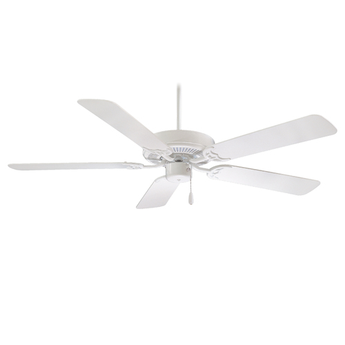 Minka Aire Contractor 52-Inch Fan in White by Minka Aire F547-WH