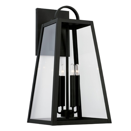 Capital Lighting Leighton 23.25-Inch Black Outdoor Wall Light by HomePlace by Capital Lighting 943743BK