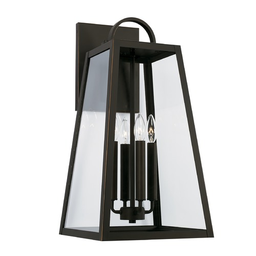 Capital Lighting Leighton 23.25-Inch Oiled Bronze Outdoor Wall Light by HomePlace by Capital Lighting 943743OZ