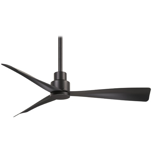 Minka Aire Simple 44-Inch Wet Location Ceiling Fan in Coal by Minka Aire F786-CL