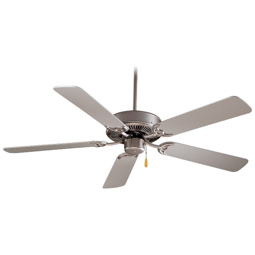 Minka Aire Contractor 52-Inch Fan in Brushed Steel by Minka Aire F547-BS