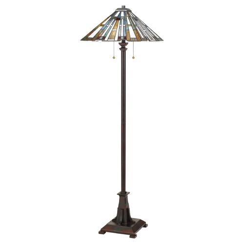 Quoizel Lighting Maybeck Valiant Bronze Floor Lamp by Quoizel Lighting TFMK9362VA