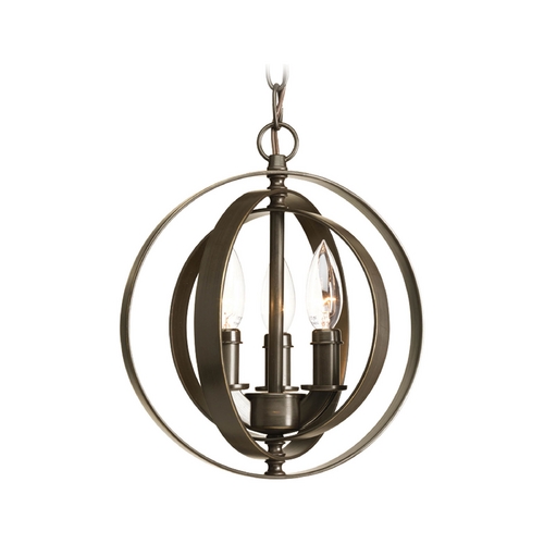 Progress Lighting Equinox Pendant in Antique Bronze by Progress Lighting P5142-20