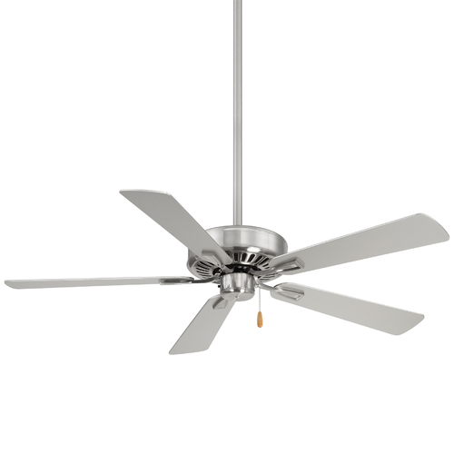 Minka Aire Contractor Plus 52-Inch Ceiling Fan Brushed Nickel by Minka Aire F556-BN