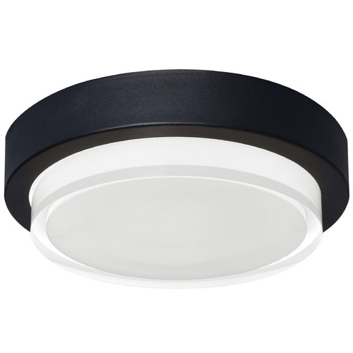 AFX Lighting Afx Lighting Elm Black LED Close To Ceiling Light ELMW09LAJUDBK