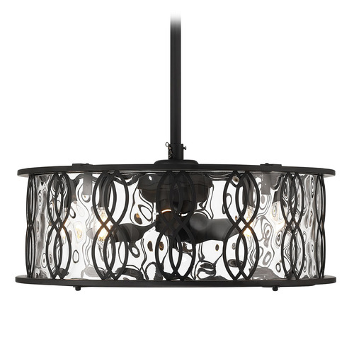 Savoy House Savoy House Lighting Snowden Matte Black LED Ceiling Fan with Light 24-FD-2008-89