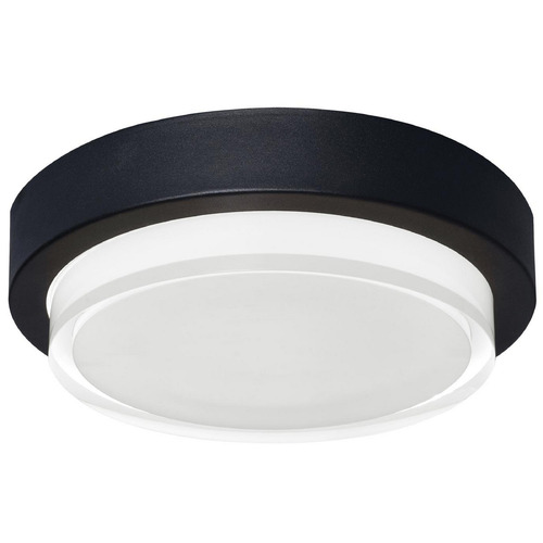 AFX Lighting Afx Lighting Elm Black LED Close To Ceiling Light ELMW11LAJUDBK