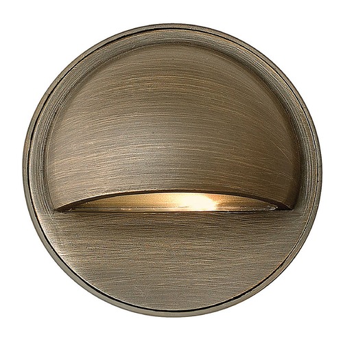 Hinkley Hardy Island 3.50-Inch LED Round Deck Light in Bronze by Hinkley Lighting 16801MZ-LL