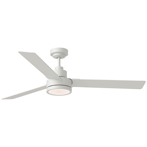 Generation Lighting Fan Collection Jovie 58 Matte White LED Fan by Generation Lighting Fan Collection 3JVR58RZWD