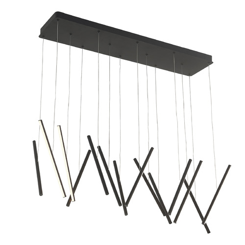 Kuzco Lighting Kuzco Lighting Chute Black LED Multi-Light Pendant LP14840-BK-UNV-010