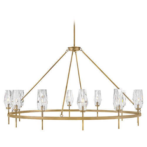 Hinkley Ana Heritage Brass LED Chandelier by Hinkley Lighting 38259HB