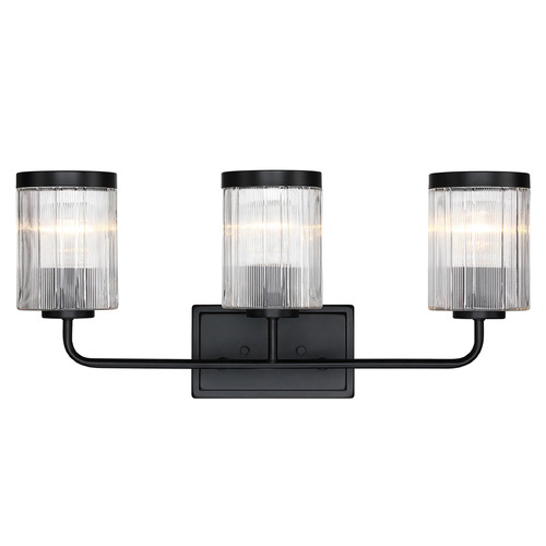 Designers Fountain Lighting Aspen 24-Inch Bath Light in Black by Designers Fountain Lighting D335M-3B-MB