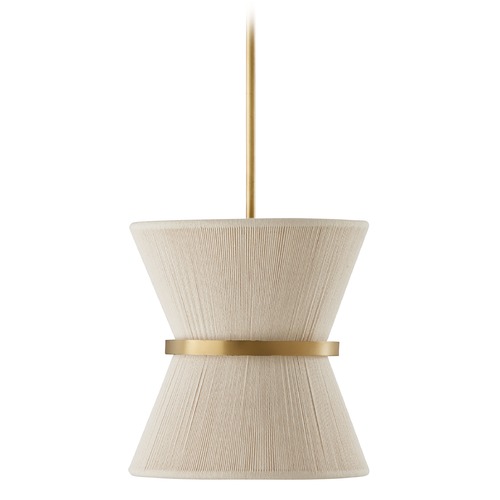 Capital Lighting Cecilia 12-Inch High Pendant in Patinaed Brass by HomePlace by Capital Lighting 341211NP