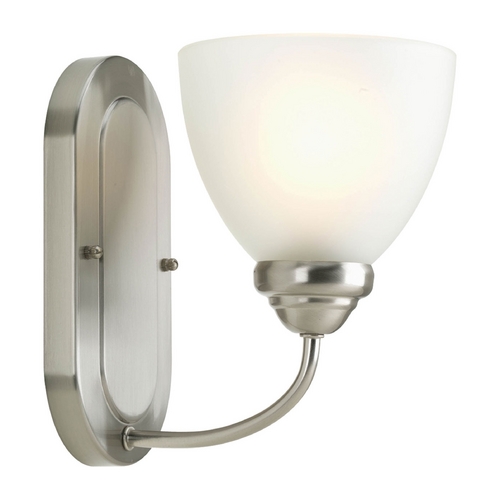 Progress Lighting Heart Sconce in Brushed Nickel by Progress Lighting P2913-09