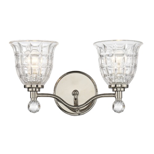 Savoy House Savoy House Lighting Birone Polished Nickel Bathroom Light 8-880-2-109