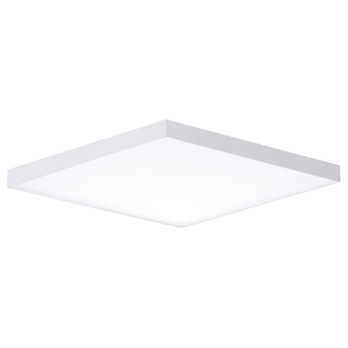 Maxim Lighting Maxim Lighting Trim White LED Flushmount Light 57675WTWT