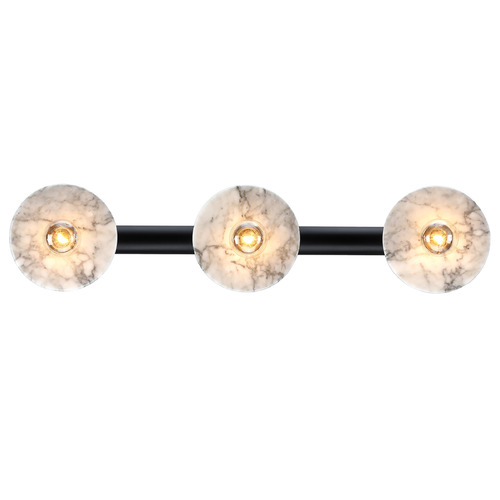 Designers Fountain Lighting Fina 24.75-Inch Bath Light in Matte Black by Designers Fountain D325C-3B-MB