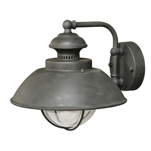 Vaxcel Lighting Seeded Glass Outdoor Wall Light Gray by Vaxcel Lighting T0267