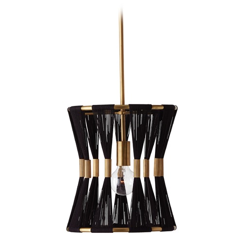 Capital Lighting Bianca 12.25-Inch Wide Pendant in Patinaed Brass by HomePlace by Capital Lighting 341111KP
