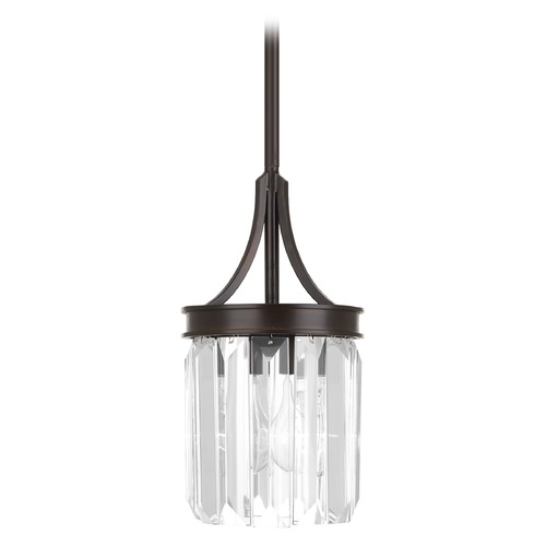 Progress Lighting Glimmer Antique Bronze Mini Pendant by Progress Lighting P5320-20