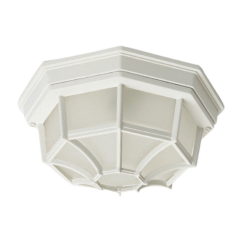Maxim Lighting Crown Hill White Flush Mount by Maxim Lighting 1020WT