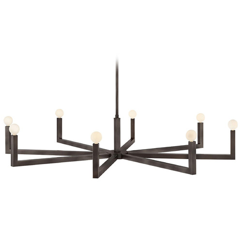 Hinkley Ezra Black Oxide LED Chandelier by Hinkley Lighting 45049BX