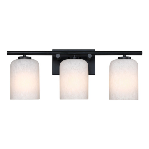 Designers Fountain Lighting Bluestone Ridge 24-Inch Bath Light in Black by Designers Fountain D338M-3B-MB