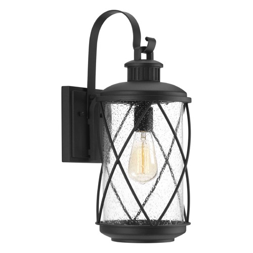 Progress Lighting Hollingsworth Black Medium Outdoor Wall Light by Progress Lighting P560081-031
