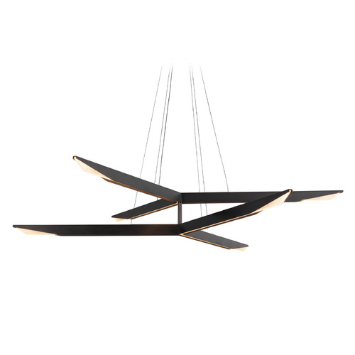Kuzco Lighting Kuzco Lighting Tachi Urban Bronze LED Chandelier CH64242-UB-UNV-010