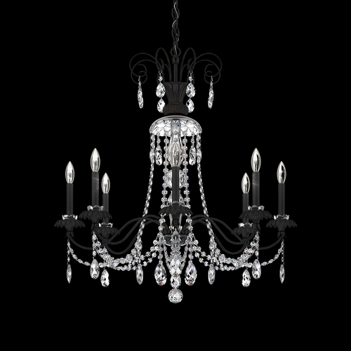 Schonbek Lighting Helenia Black Crystal Chandelier by Schonbek Lighting AT1008N-51H