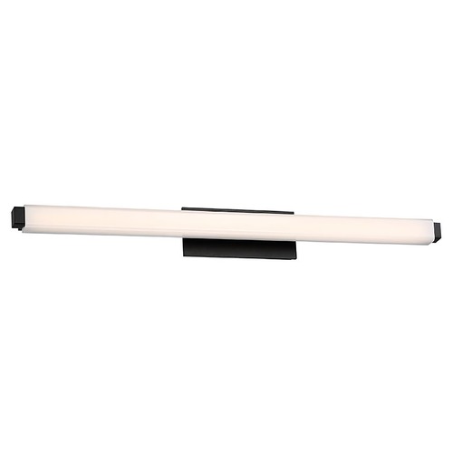 Modern Forms by WAC Lighting Mini Vogue 25.75-Inch LED Bath Light in Black 3500K by Modern Forms WS-21724-35-BK
