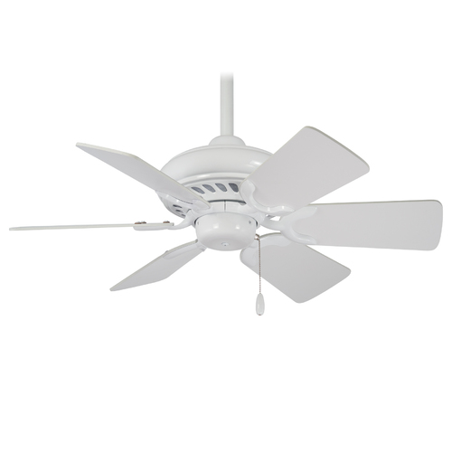 Minka Aire Supra 32-Inch Indoor Ceiling Fan in White by Minka Aire F562-WH