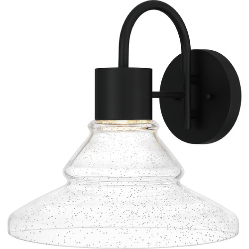 Quoizel Lighting Felix Matte Black LED Outdoor Wall Light by Quoizel Lighting FLX8414MBK