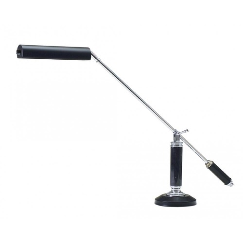 House of Troy Lighting Black & Chrome LED Piano Lamp by House of Troy Lighting PLED192-627