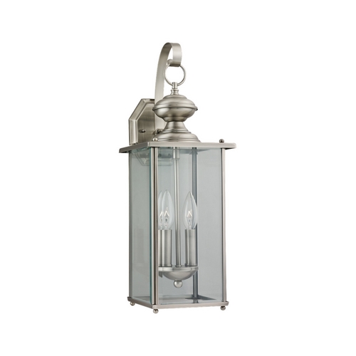Generation Lighting Jamestowne Outdoor Wall Light in Antique Brushed Nickel by Generation Lighting 8468-965